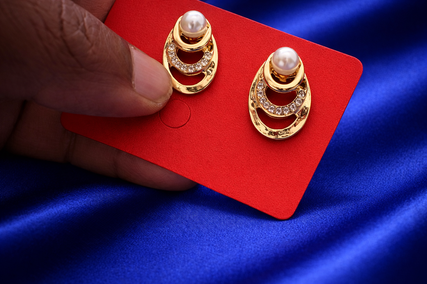 Elegant Pearl Drop Earrings