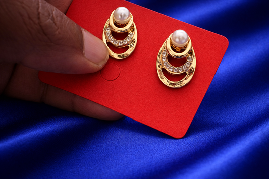 Elegant Pearl Drop Earrings